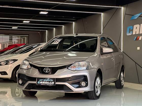 TOYOTA ETIOS 1.5 XS 16V FLEX 4P MANUAL TOYOTA ETIOS 1.5 XS 16V FLEX 4P MANUAL